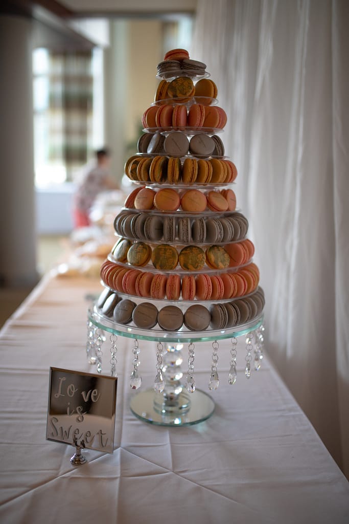 Macaron réalisé par mon artisan pâtissier.